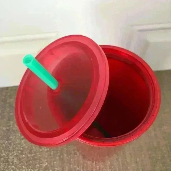 Starbucks Red Glossy Venti Tumbler 24 Oz - Picture 5 of 5